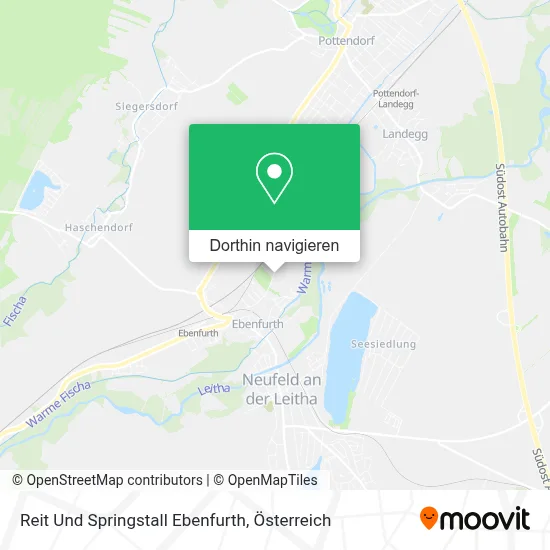 Reit Und Springstall Ebenfurth Karte