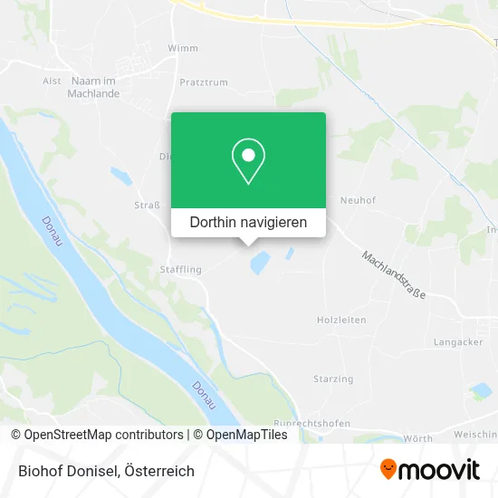 Biohof Donisel Karte