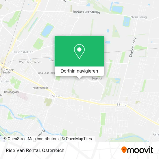 Rise Van Rental Karte