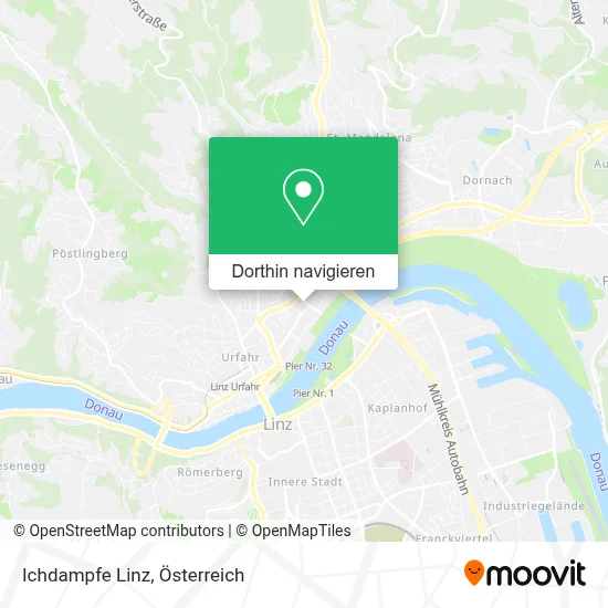 Ichdampfe Linz Karte