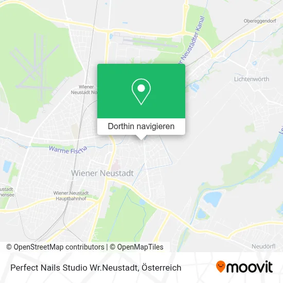 Perfect Nails Studio Wr.Neustadt Karte