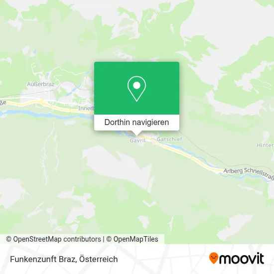 Funkenzunft Braz Karte
