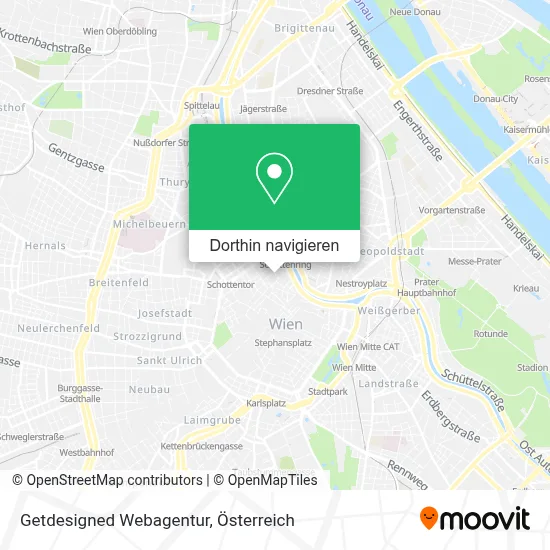 Getdesigned Webagentur Karte