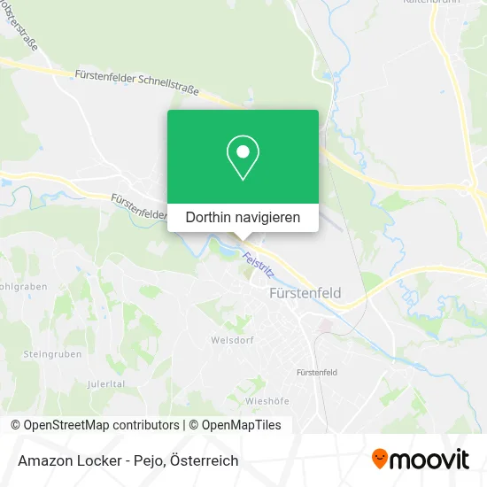 Amazon Locker - Pejo Karte