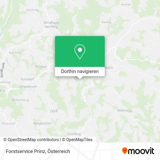 Forstservice Prinz Karte