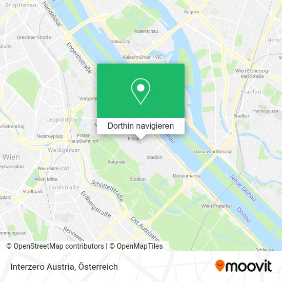 Interzero Austria Karte