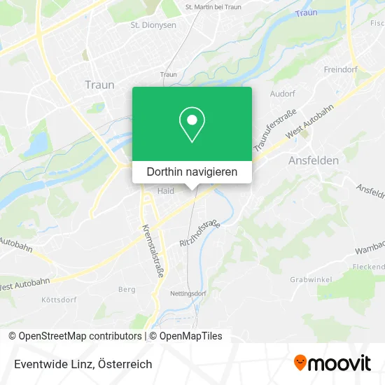 Eventwide Linz Karte