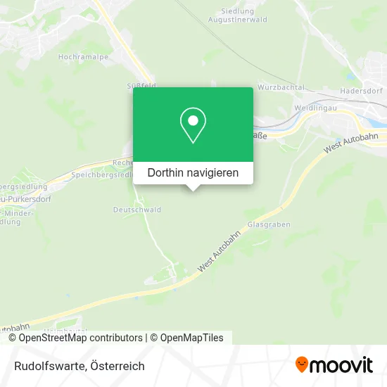 Rudolfswarte Karte