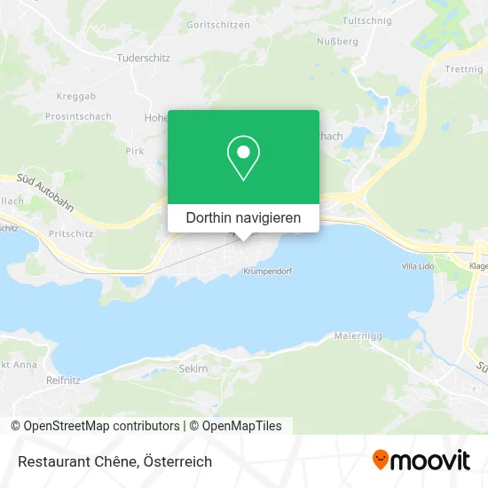 Restaurant Chêne Karte