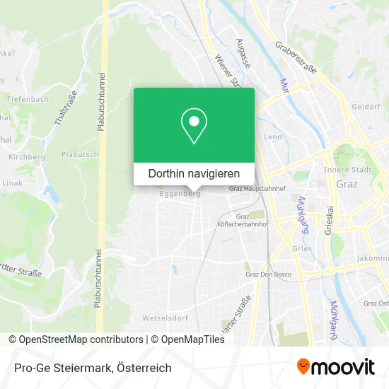Pro-Ge Steiermark Karte