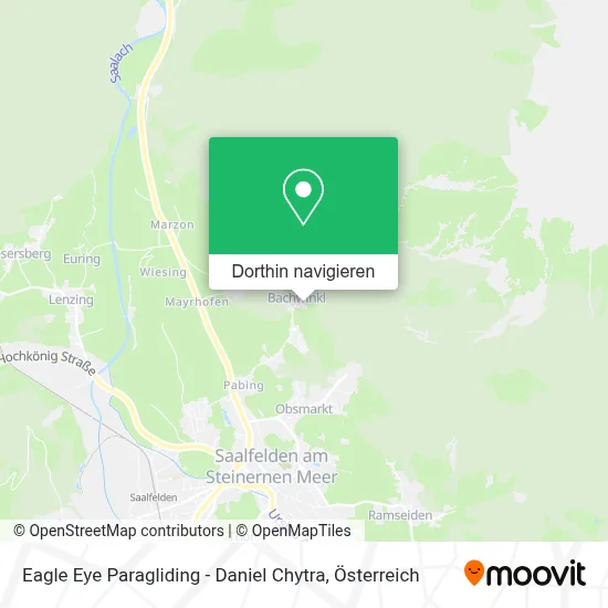 Eagle Eye Paragliding - Daniel Chytra Karte