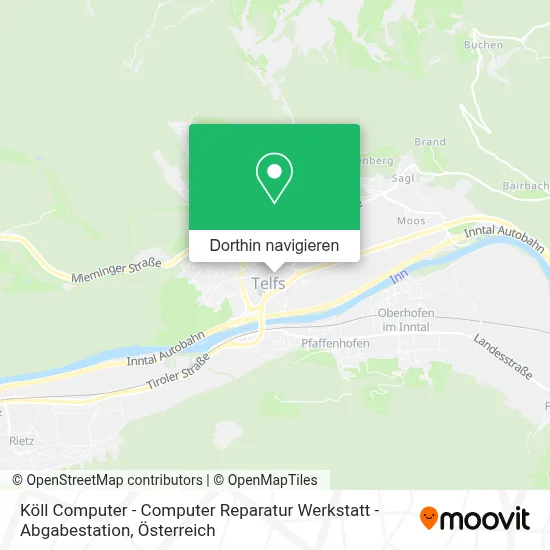 Köll Computer - Computer Reparatur Werkstatt - Abgabestation Karte
