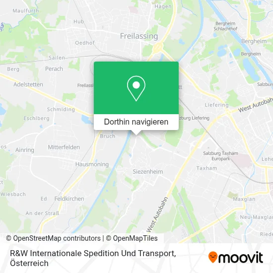 R&W Internationale Spedition Und Transport Karte