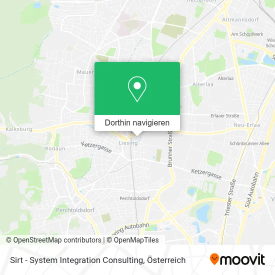 Sirt - System Integration Consulting Karte