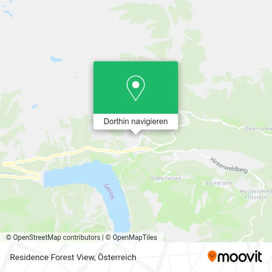 Residence Forest View Karte