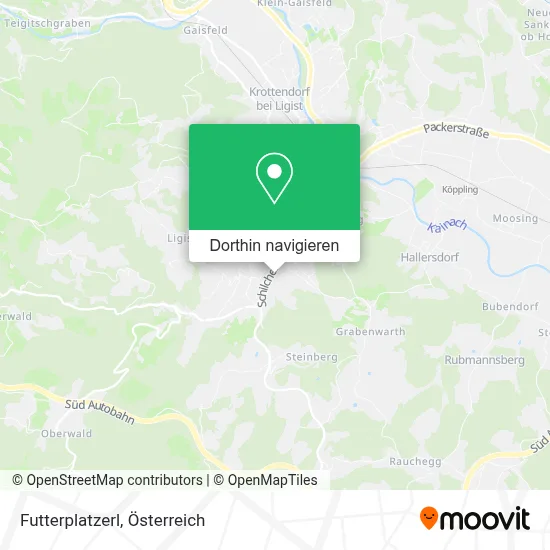 Futterplatzerl Karte