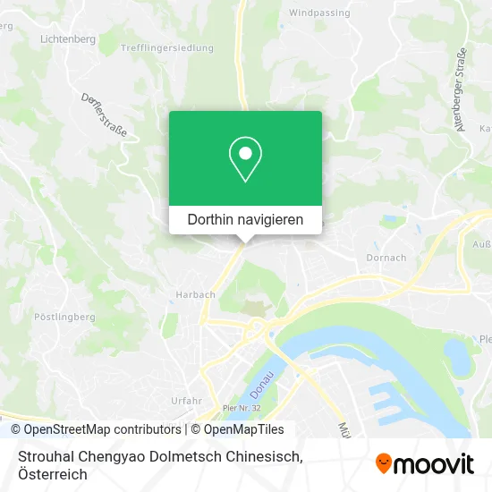 Strouhal Chengyao Dolmetsch Chinesisch Karte