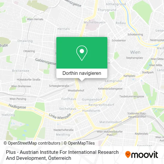 Plus - Austrian Institute For International Research And Development Karte
