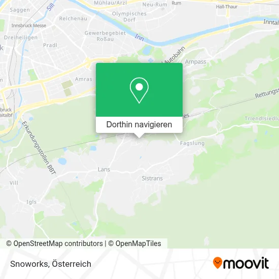 Snoworks Karte