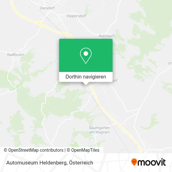 Automuseum Heldenberg Karte