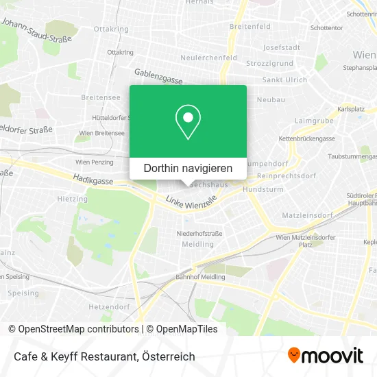 Cafe & Keyff Restaurant Karte
