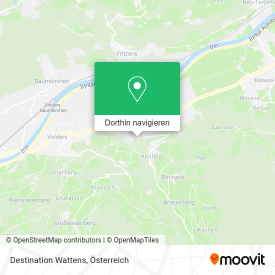 Destination Wattens Karte