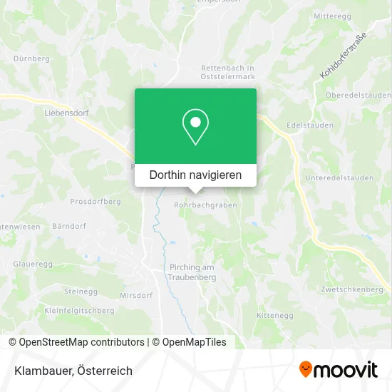 Klambauer Karte