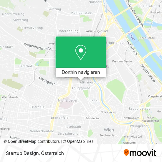 Startup Design Karte