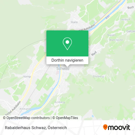 Rabalderhaus Schwaz Karte