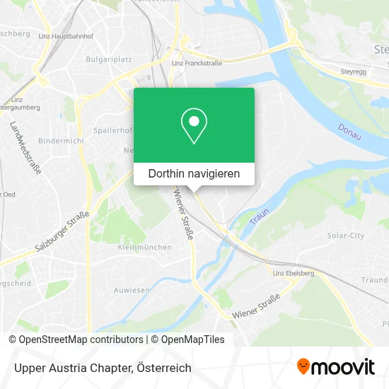 Upper Austria Chapter Karte