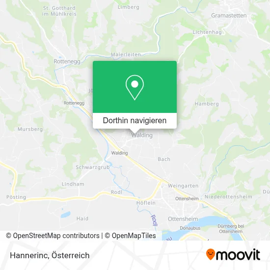Hannerinc Karte