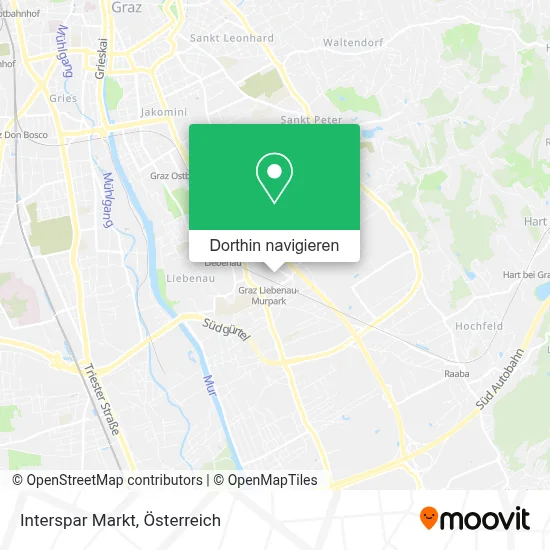 Interspar Markt Karte