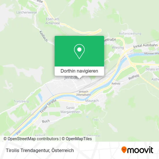 Tirolis Trendagentur Karte