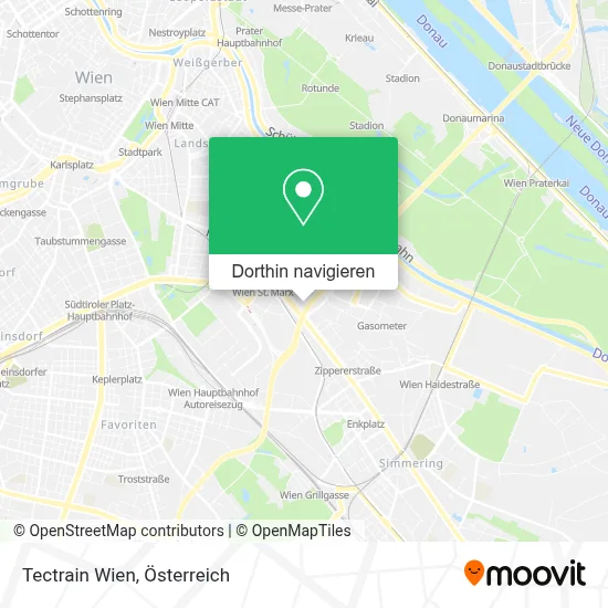 Tectrain Wien Karte