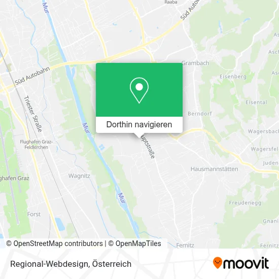 Regional-Webdesign Karte