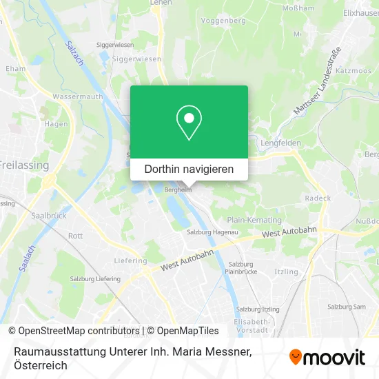Raumausstattung Unterer Inh. Maria Messner Karte