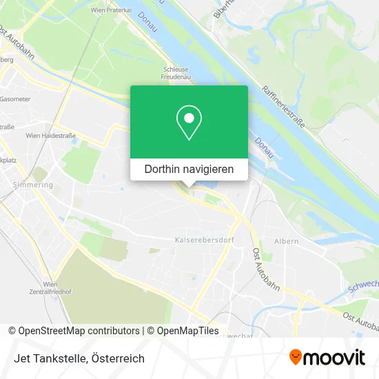 Jet Tankstelle Karte