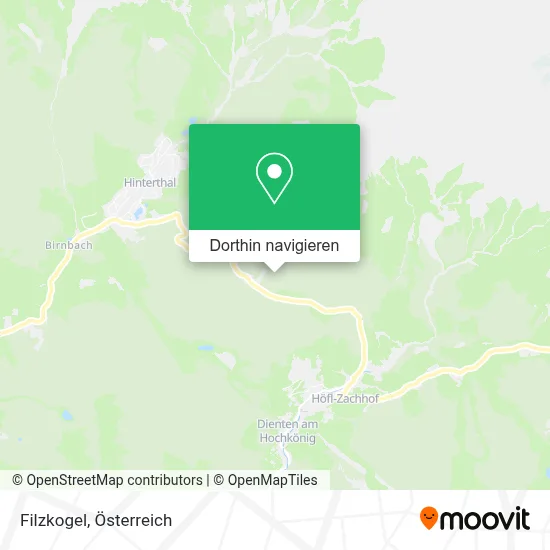 Filzkogel Karte