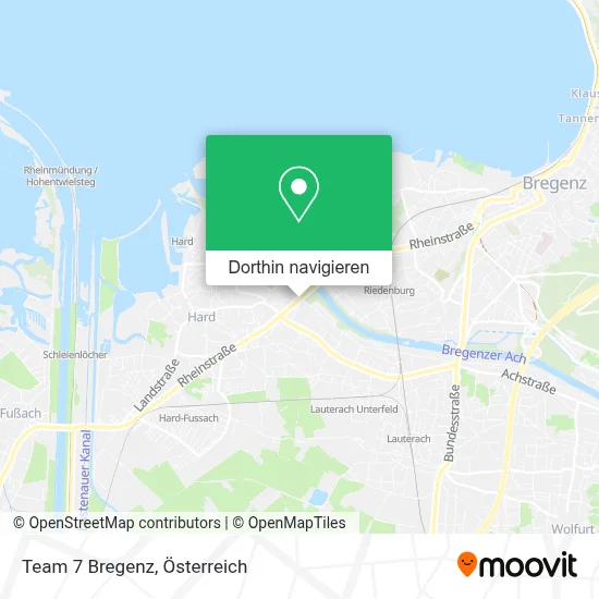 Team 7 Bregenz Karte