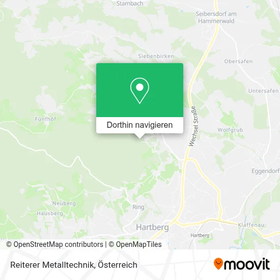 Reiterer Metalltechnik Karte