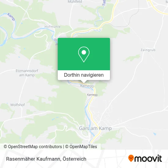 Rasenmäher Kaufmann Karte