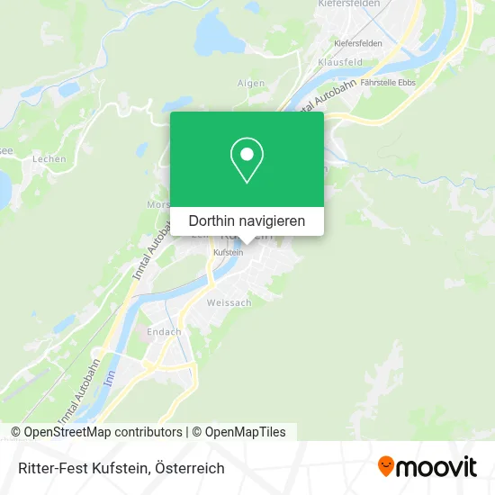 Ritter-Fest Kufstein Karte
