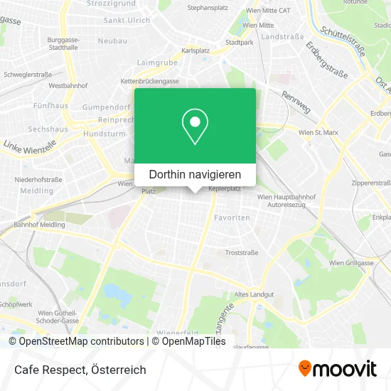 Cafe Respect Karte
