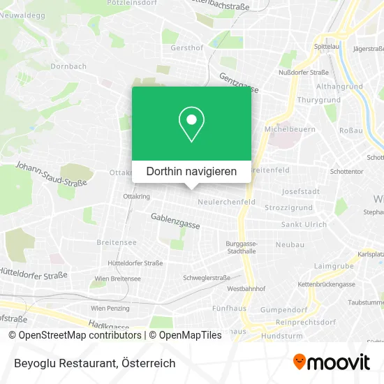 Beyoglu Restaurant Karte