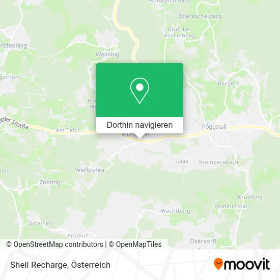 Shell Recharge Karte