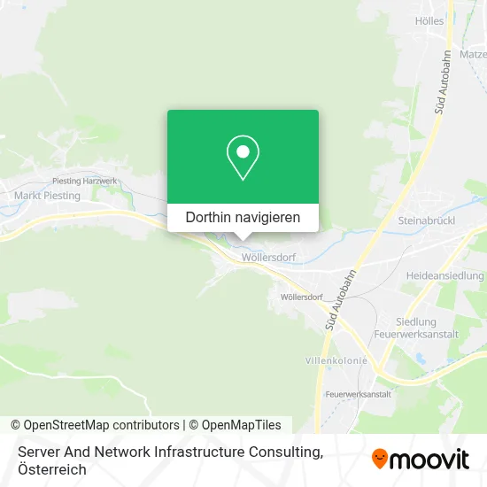 Server And Network Infrastructure Consulting Karte