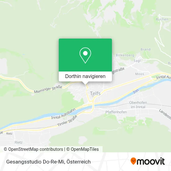 Gesangsstudio Do-Re-Mi Karte