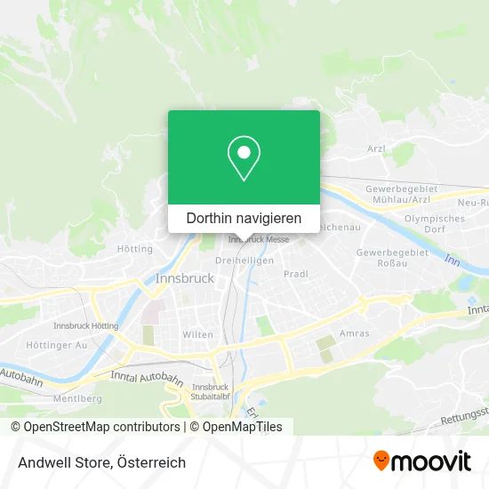 Andwell Store Karte