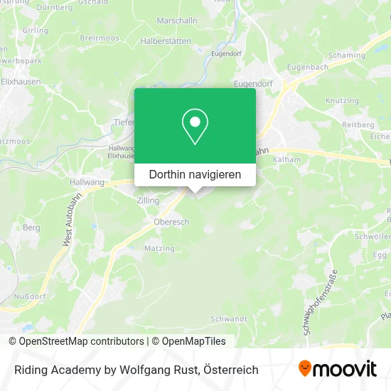 Riding Academy by Wolfgang Rust Karte