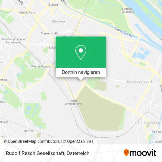 Rudolf Resch Gesellschaft Karte